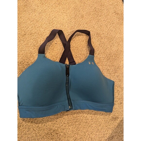 Under Armour Eclipse Front Zip Bra - Picture 1 of 4